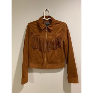 Forever 21 - Fringed Faux Suede Jacket